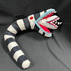 Beetlejuice Spirit Halloween Sand Snake Plush Stuffed Animal Posable 30”